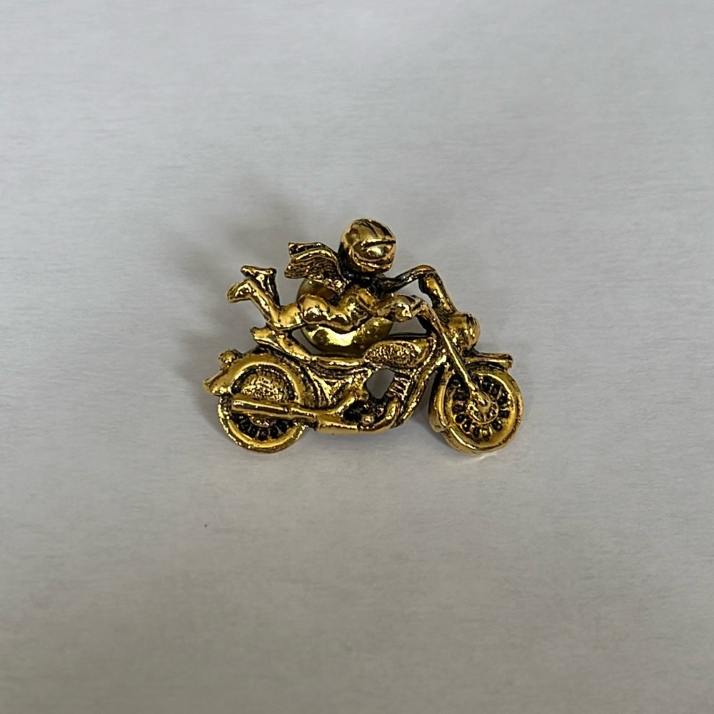 Vintage Camco Biker Angel Pin / 90s